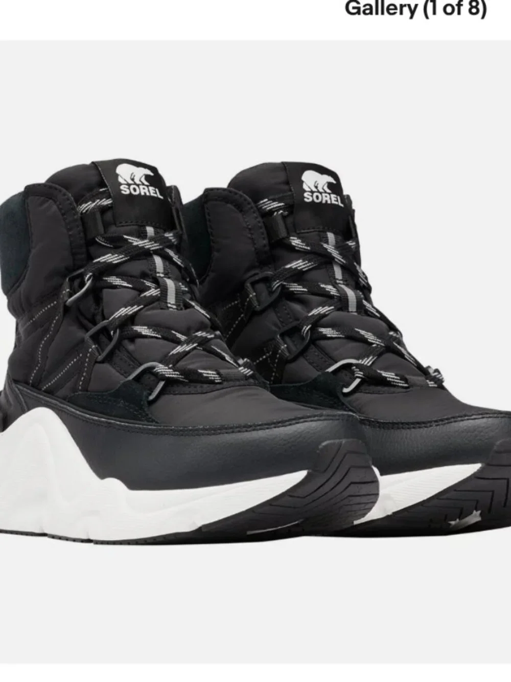 SOREL® Women's 9 KINETIC™ RNEGD SPORT Insulated Waterproof Boot in Black Size 9